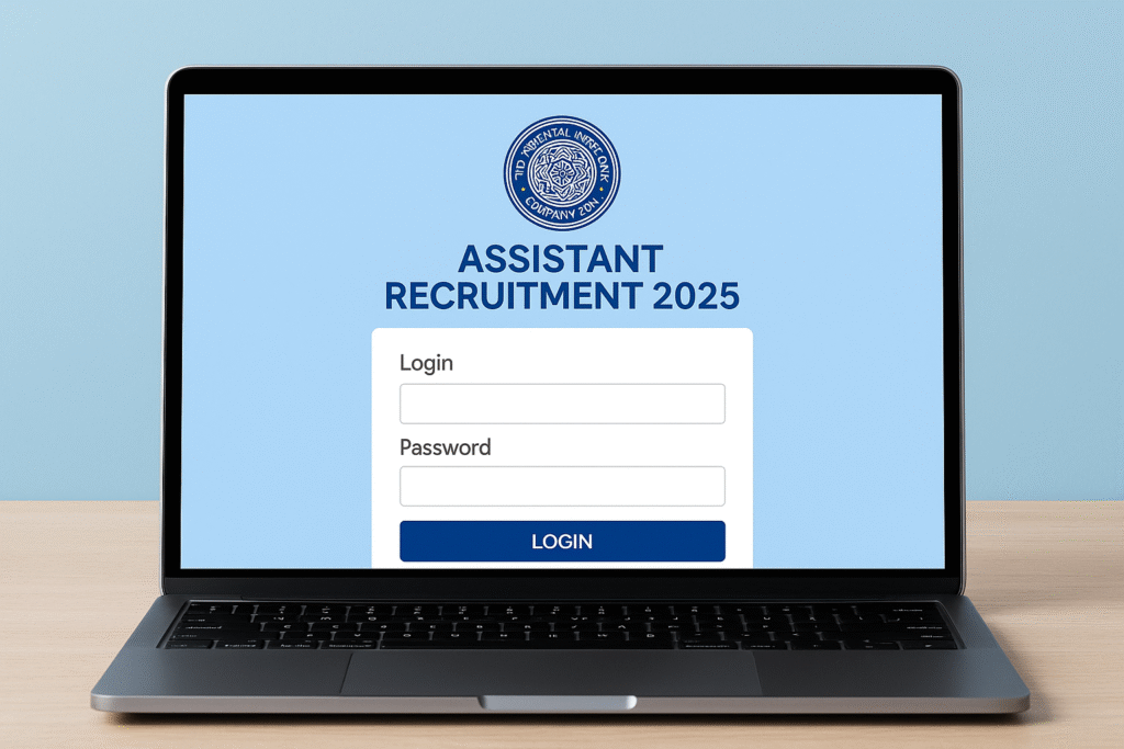 Oriental Insurance Assistant Recruitment 2025 – State-wise Vacancy Table