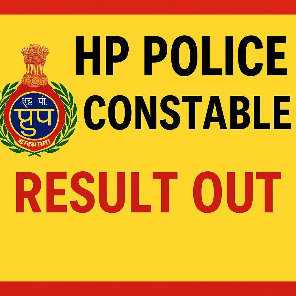 HP Police Constable Result 2025