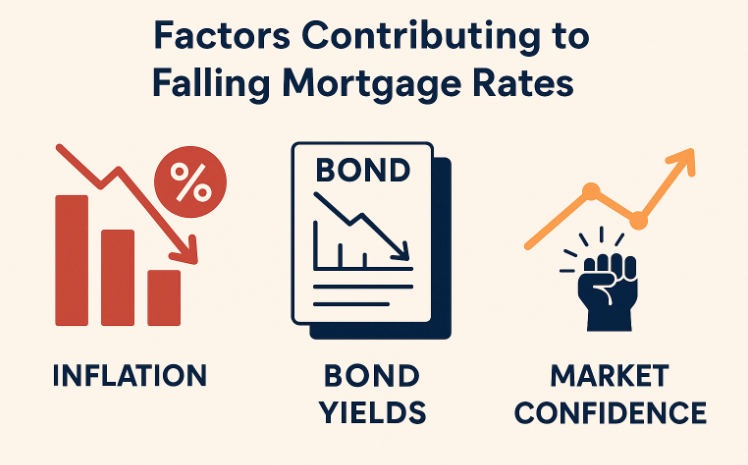 Key Economic Drivers Behind the Recent Mortgage Rate Decline
